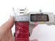 Bracelet Hermès - Bracelet manchette Kelly Dog en cuir d’alligator rouge 58 Facettes 277429