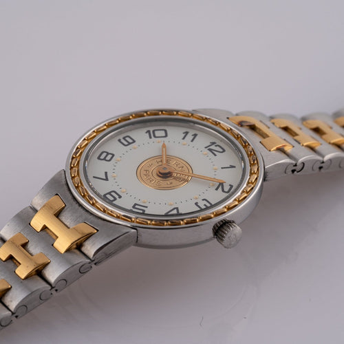 Montre Hermès Sellier - Montre 83.13 58 Facettes TOT-12017