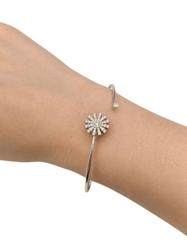 Bracelet Damiani Margherita - Bracelet en or blanc 18k avec diamants 58 Facettes CV-151