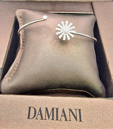 Bracelet Damiani Margherita - Bracelet en or blanc 18k avec diamants 58 Facettes CV-151