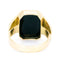 Bague 59 Chevalière en or 14k ornée d’onyx 58 Facettes 9DB69F672E404988BE47A2671D82855C
