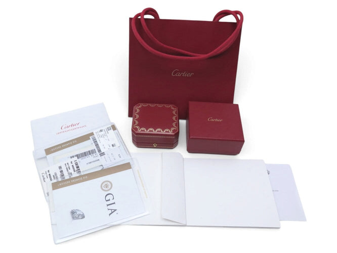 Boucles d'oreilles Cartier - Puces d’oreilles C de Cartier en or blanc 18k avec diamants 58 Facettes 277457