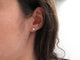 Boucles d'oreilles Cartier - Puces d’oreilles C de Cartier en or blanc 18k avec diamants 58 Facettes 277457