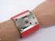 Bracelet Hermès - Bracelet Extreme Kelly Dog en cuir Epsom rose, taille S/2 58 Facettes 277434