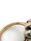 Bague 54 Bague cluster ancienne en or 18k, diamant central et rubis navette 58 Facettes 609/26 A SHD