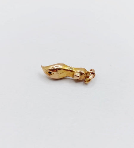 Pendentif Pendentif vintage en or 18k, chaussure ou babouche 58 Facettes A07979