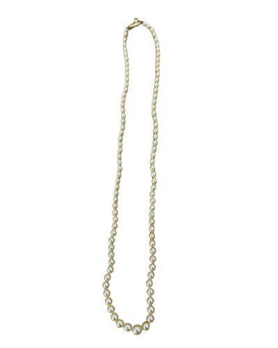 Collier Collier de perles de culture avec fermoir en or jaune 58 Facettes apkda
