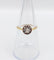 Bague 53 Bague solitaire ancienne en or 18k, diamant taille rose, vers 1910 58 Facettes A07991