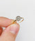 Bague 53 Bague solitaire ancienne en or 18k, diamant taille rose, vers 1910 58 Facettes A07991