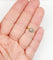 Bague 53 Bague solitaire ancienne en or 18k, diamant taille rose, vers 1910 58 Facettes A07991