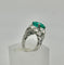 Bague 53 Bague en platine, émeraude et diamants 58 Facettes Bague émeraude & Dia