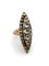 Bague 56 Bague navette victorienne en or avec diamants 58 Facettes 606/26 C