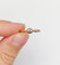 Bague 57 Bague solitaire en or rose 18k et platine, diamant taille ancienne, vers 1890 58 Facettes A07992