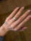 Bague 53 Bague en or jaune 18 carats avec diamants taille marquise 58 Facettes Bague marquise