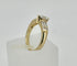 Bague 53 Bague en or jaune 18 carats avec diamants taille marquise 58 Facettes Bague marquise