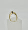 Bague 53 Bague en or jaune 18 carats avec diamants taille marquise 58 Facettes Bague marquise