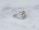 Bague 56 Bague Art déco octogonale en platine, diamants 1 ct 58 Facettes