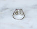 Bague 56 Bague Art déco octogonale en platine, diamants 1 ct 58 Facettes