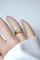 Bague 52 Bague jonc en or jaune avec diamant taille ancienne de 1,15 ct 58 Facettes