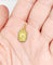 Pendentif Médaille religieuse - Vierge Marie en or 18k, Art déco, vers 1920 58 Facettes A07995