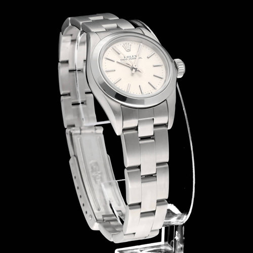 Montre Rolex Oyster Perpetual Lady 67180 - Montre automatique en acier, révisée, 1997 58 Facettes ROL/OOP/249