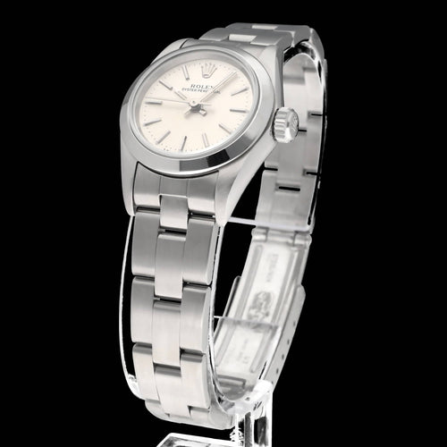 Montre Rolex Oyster Perpetual Lady 67180 - Montre automatique en acier, révisée, 1997 58 Facettes ROL/OOP/249