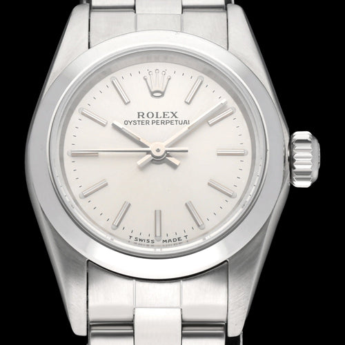 Montre Rolex Oyster Perpetual Lady 67180 - Montre automatique en acier, révisée, 1997 58 Facettes ROL/OOP/249