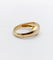 Bague 52.5 Bague jonc bombé en or rose 18k avec diamant taille brillant 0,20 ct, style gipsy 58 Facettes A08010