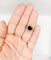 Bague 52 Bague marguerite en or rose, saphir naturel et diamants, vers 1900 58 Facettes A08011