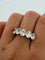 Bague 52 Bague Veretta en or blanc 18k avec 5 diamants taille coussin ancienne 58 Facettes 607/26 B