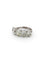 Bague 52 Bague Veretta en or blanc 18k avec 5 diamants taille coussin ancienne 58 Facettes 607/26 B