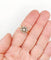 Bague 56 Bague marguerite ancienne en or rose 14k, diamants taille rose (vers 1900) 58 Facettes A08012