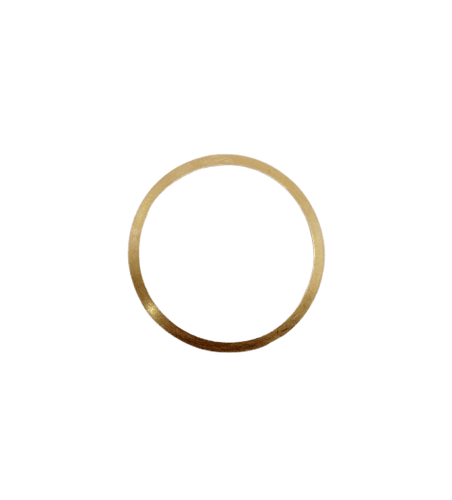 Bague 57 Bague jonc en or 18k biseautée, vers 1945 58 Facettes A08013