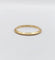 Bague 57 Bague jonc en or 18k biseautée, vers 1945 58 Facettes A08013
