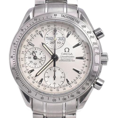 Montre Omega - Montre Speedmaster Triple Calendar chronographe automatique en acier inoxydable 58 Facettes k4gj2g99ed