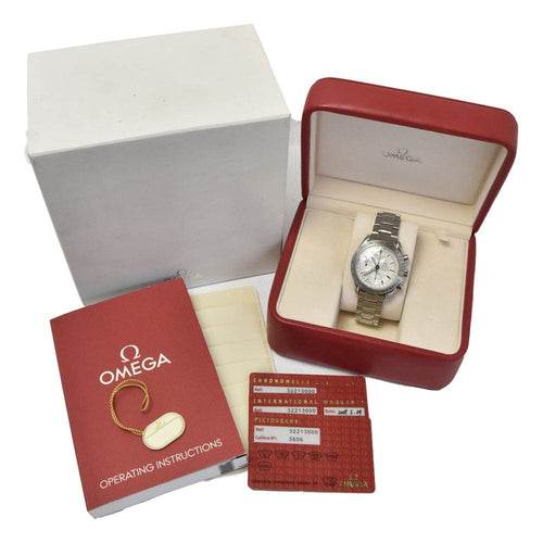 Montre Omega - Montre Speedmaster Triple Calendar chronographe automatique en acier inoxydable 58 Facettes k4gj2g99ed