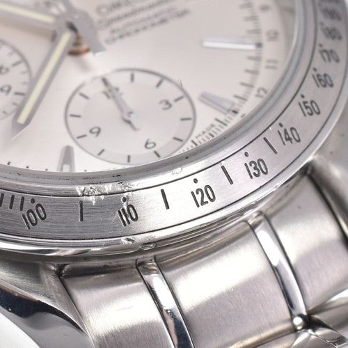 Montre Omega - Montre Speedmaster Triple Calendar chronographe automatique en acier inoxydable 58 Facettes k4gj2g99ed