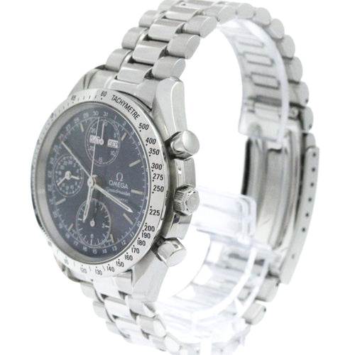 Montre Omega - Montre Speedmaster Date/Day-Date chronographe automatique en acier inoxydable 58 Facettes x6sqdk55ym