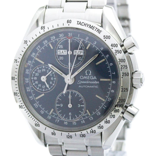 Montre Omega - Montre Speedmaster Date/Day-Date chronographe automatique en acier inoxydable 58 Facettes x6sqdk55ym