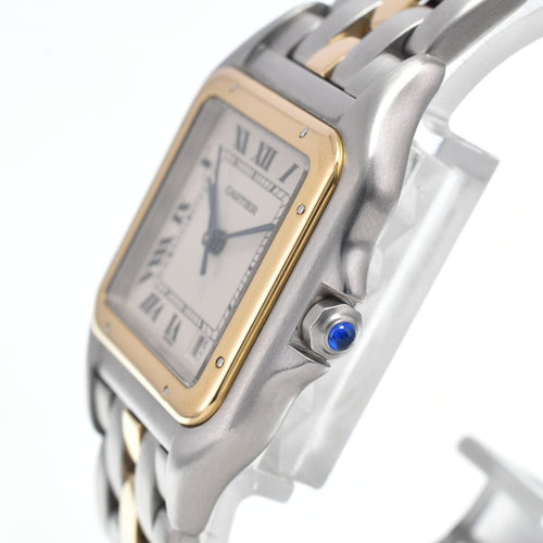 Montre Cartier - Montre Panthère de Cartier à quartz, or rose et diamants 58 Facettes zv3vpu396v