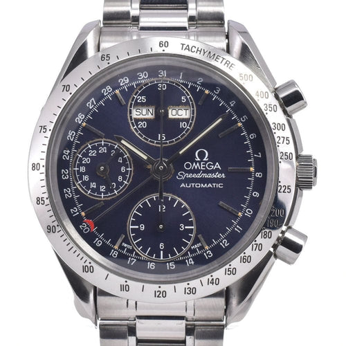 Montre Omega Speedmaster - Montre chronographe automatique triple calendrier en acier inoxydable 58 Facettes dmgnnqqszs