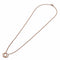 Collier Cartier - Collier Love Interlocking en or rose 18k 58 Facettes gxs87jokd3