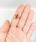 Bague 56 Bague marquise victorienne en or rose 18k, rubis et perles, vers 1890 58 Facettes A08014