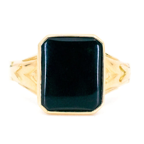 Bague 62 Bague chevalière en or 18k avec onyx 58 Facettes 9B78660E6EC0408C8264DA1843D87BE2