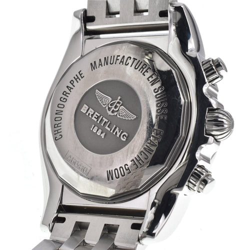 Montre Breitling - Montre Chronomat Blackbird en acier inoxydable 58 Facettes uj6u4nxqcq