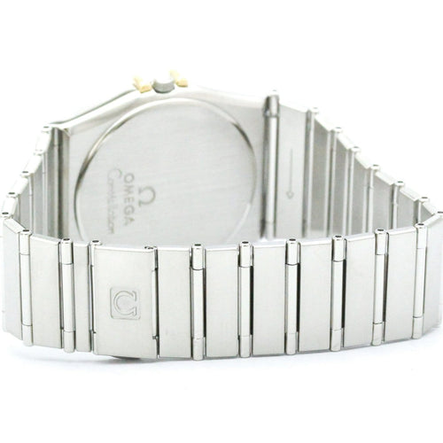 Montre Omega Constellation - Montre à quartz en acier inoxydable et or jaune 58 Facettes cc01efi7as