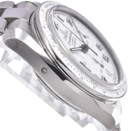 Montre Omega - Montre Speedmaster chronographe automatique en acier 58 Facettes amaj9n4mjm