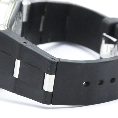 Montre Bvlgari - Montre Diagono automatique en acier inoxydable et caoutchouc 58 Facettes lzbbntiics