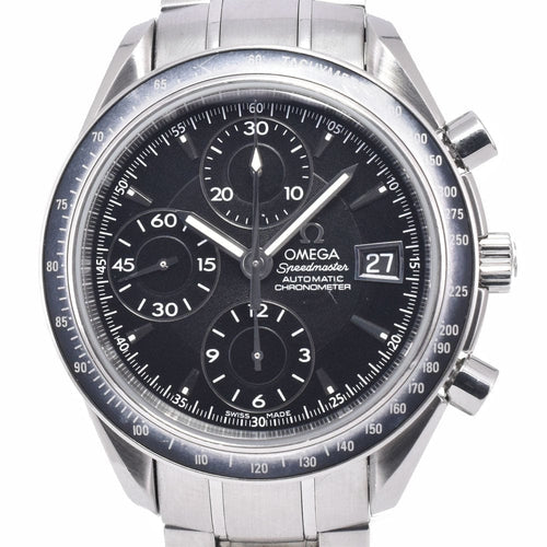 Montre Omega - Montre Speedmaster Date chronographe automatique en acier inoxydable 58 Facettes z81c3ej3sx