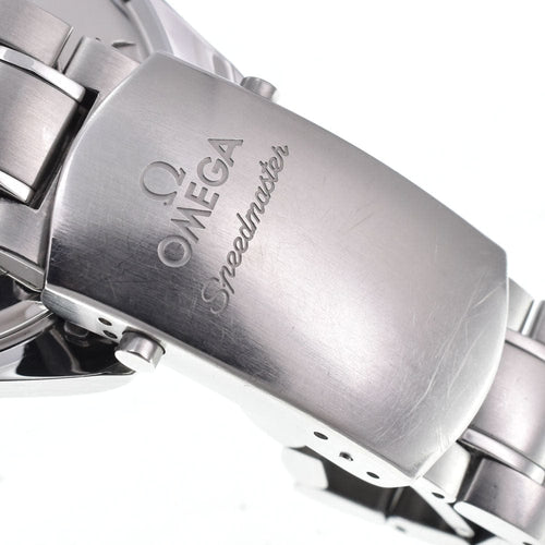 Montre Omega - Montre Speedmaster Date chronographe automatique en acier inoxydable 58 Facettes z81c3ej3sx